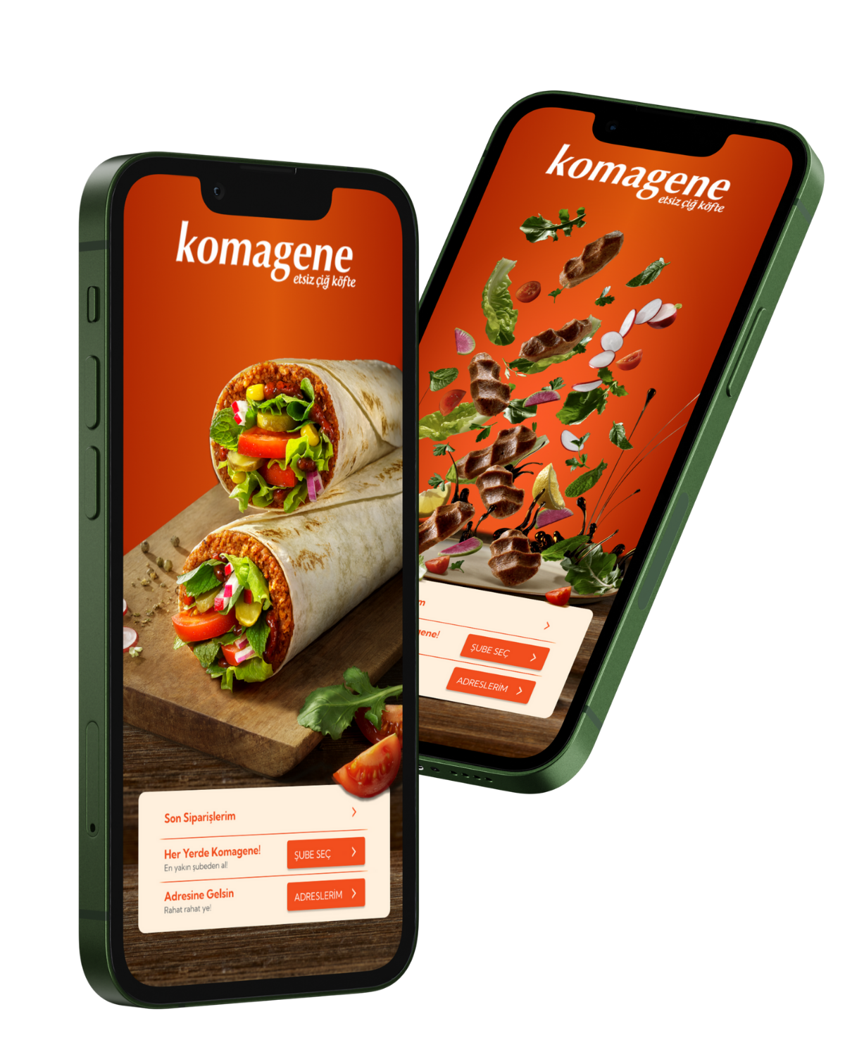 Food Ordering App - Komagene