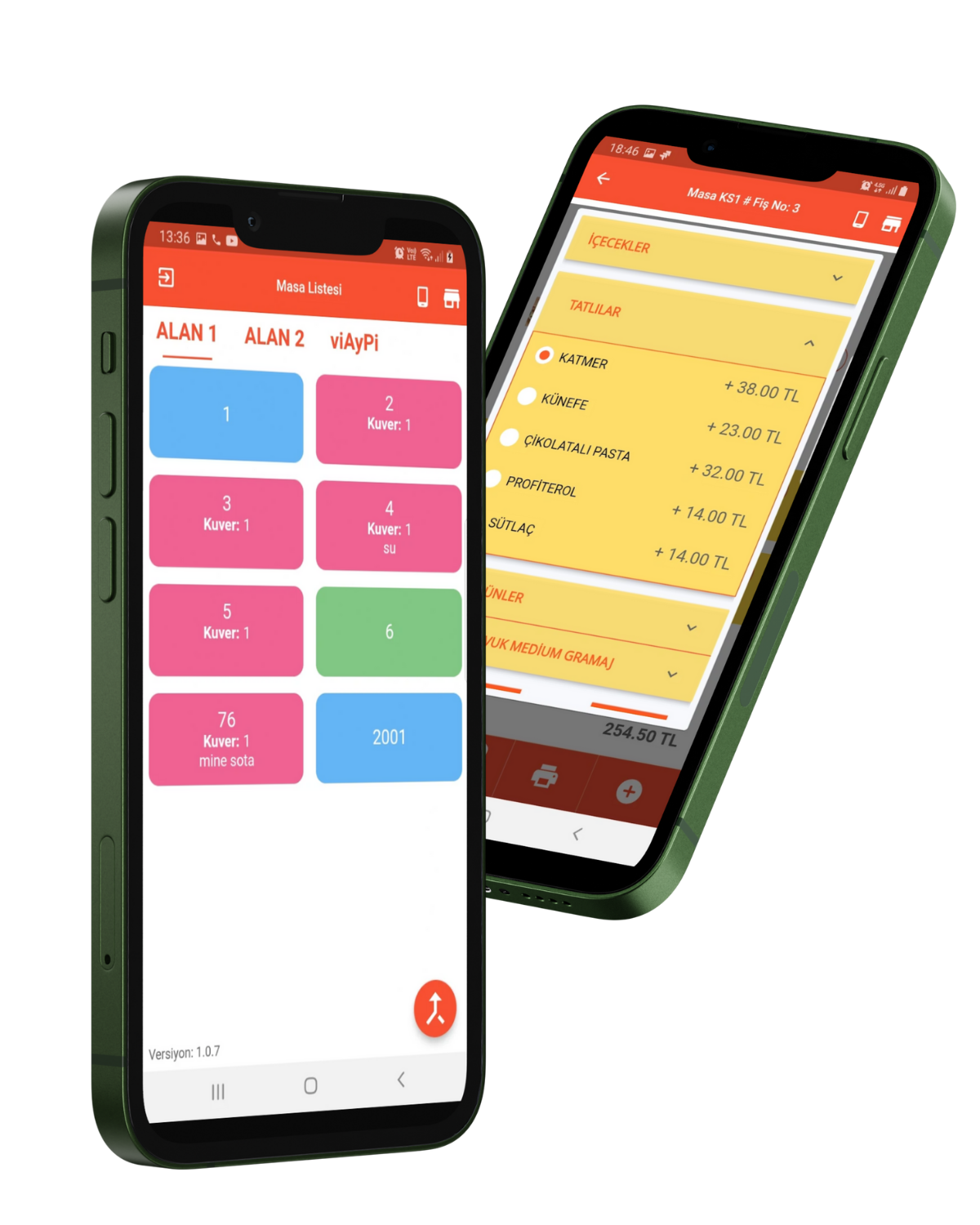 Mobile Waiter App - FoodPOS 